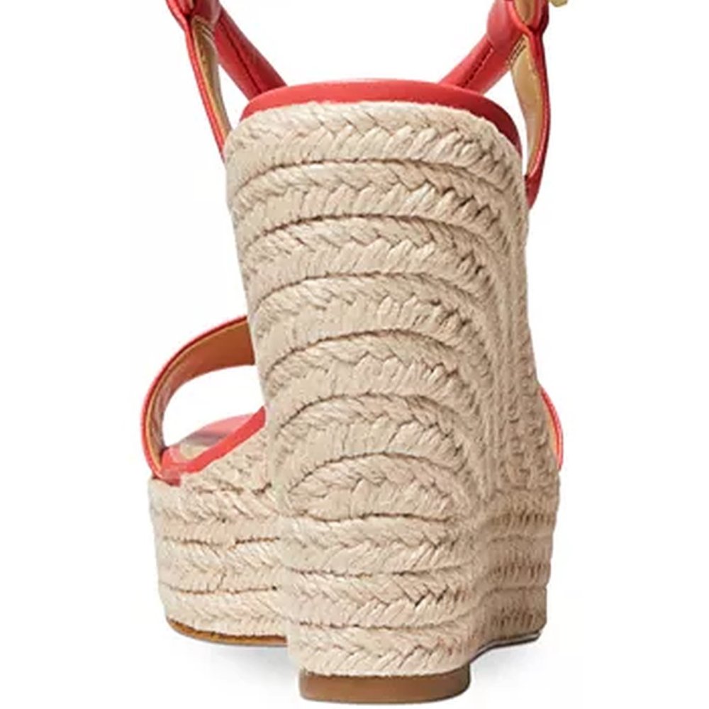MICHAEL MICHAEL KORS Annie Wedge Sandals Dahlia - Picture 3 of 3